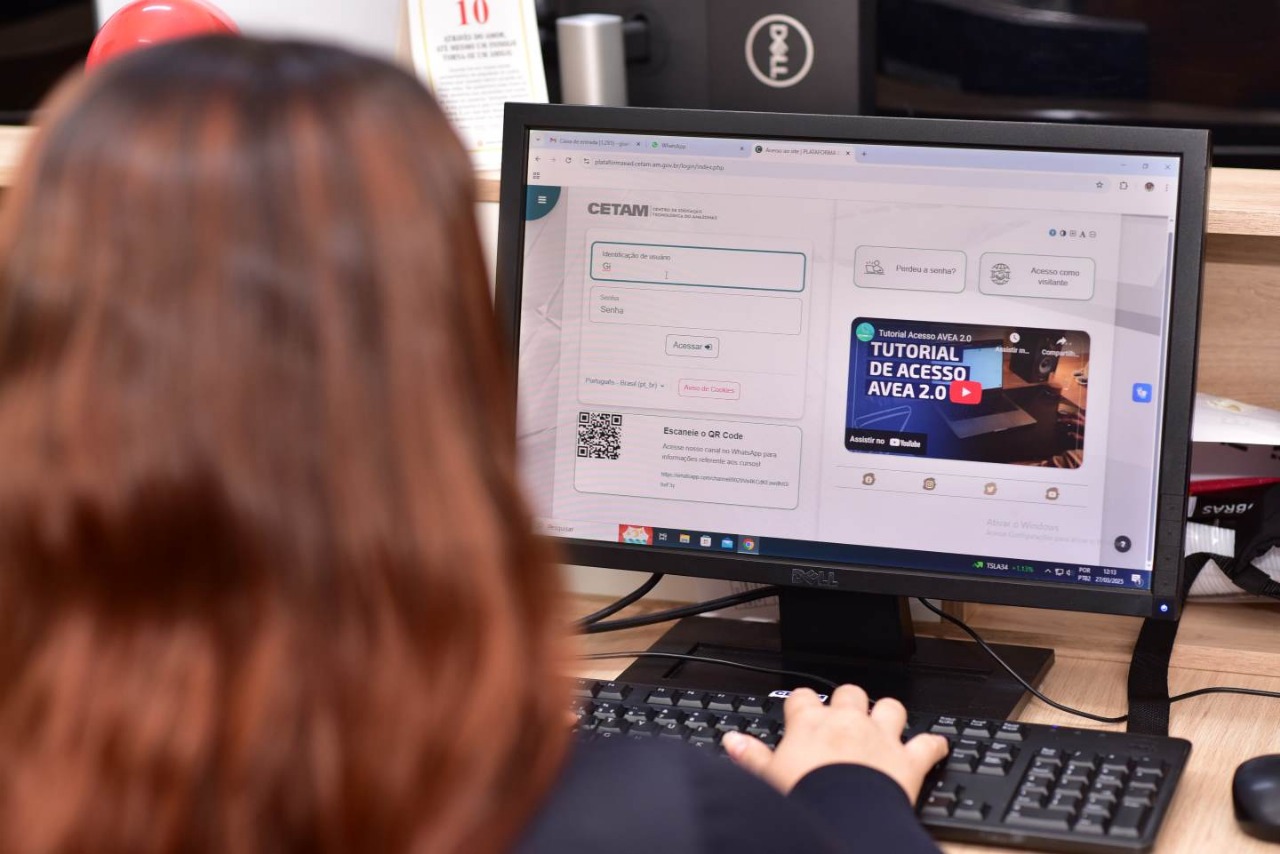 Inscrições para 67 mil vagas de cursos profissionalizantes do Cetam já estão abertas
