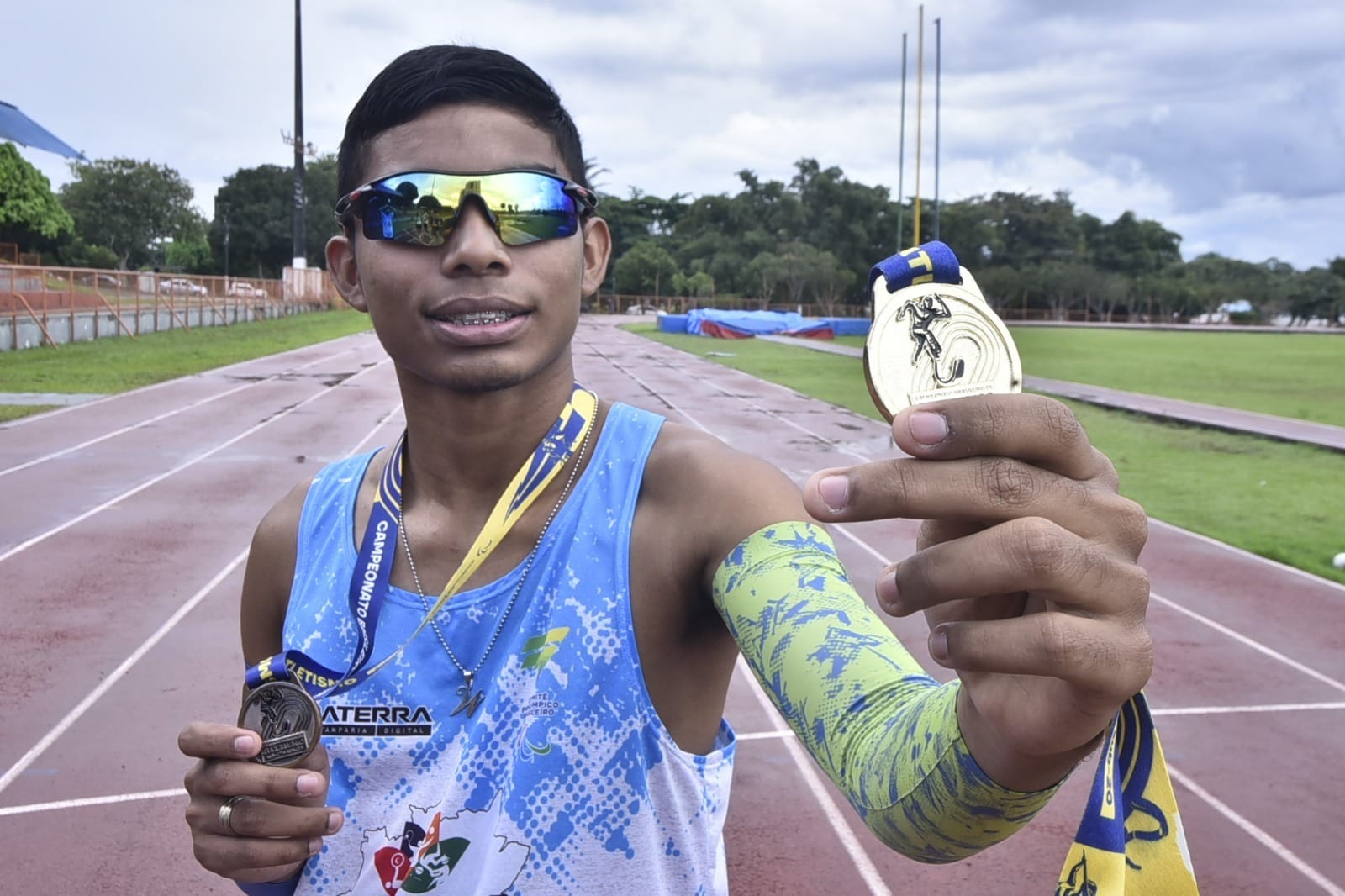 Paratleta ouro no Campeonato Brasileiro de Atletismo fala sobre a importância do esporte