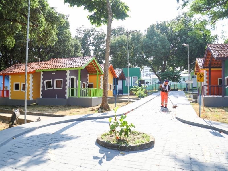 Parque da Criança reabre após reforma no Aleixo