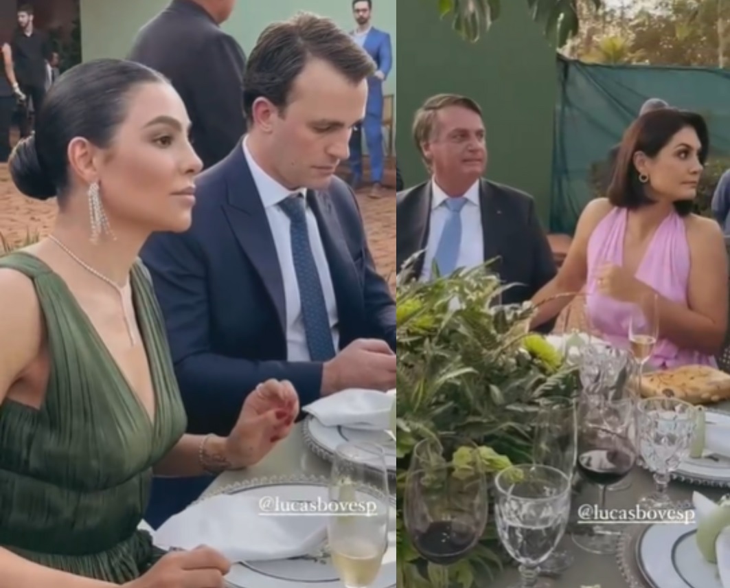 Em B.O., Cintia relatou ameaças de Lucas Bove em festa com presença de Bolsonaro