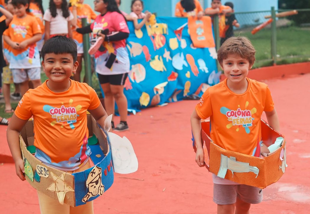 Colônia de Férias do Sesc Amazonas abre inscrições