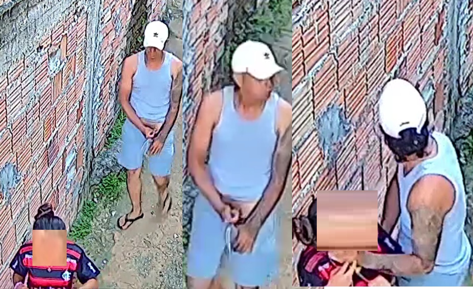 Homem é flagrado tentando estuprar adolescente em beco de Manaus