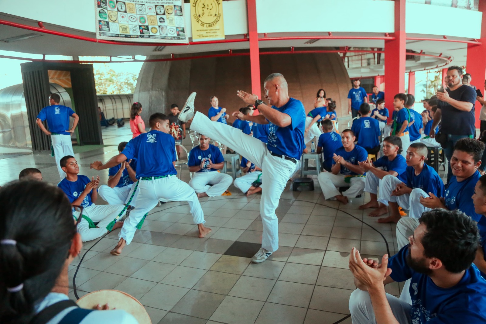 'Roda de Capoeira da Eduardo Ribeiro' celebra 24 anos com evento neste domingo