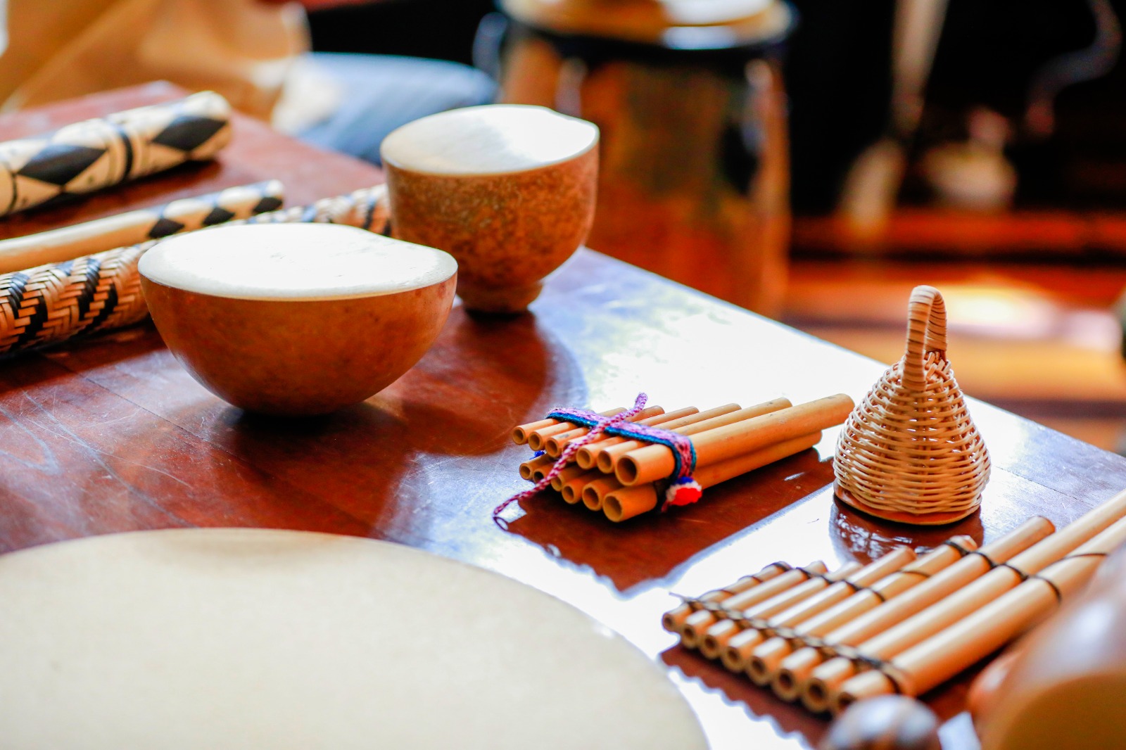 Curso gratuito de confecção de bioinstrumentos musicais da natureza é oferecido em Manaus