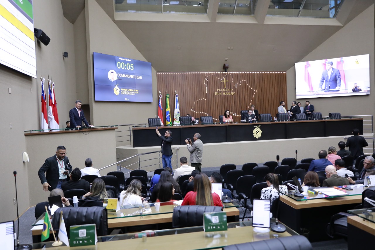 Denúncia e BR-319 são destaques na primeira sessão do ano na Aleam