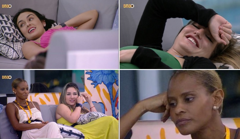 Larissa avisa que chamará Domitila no Jogo da Discórdia e sisters criticam Sarah