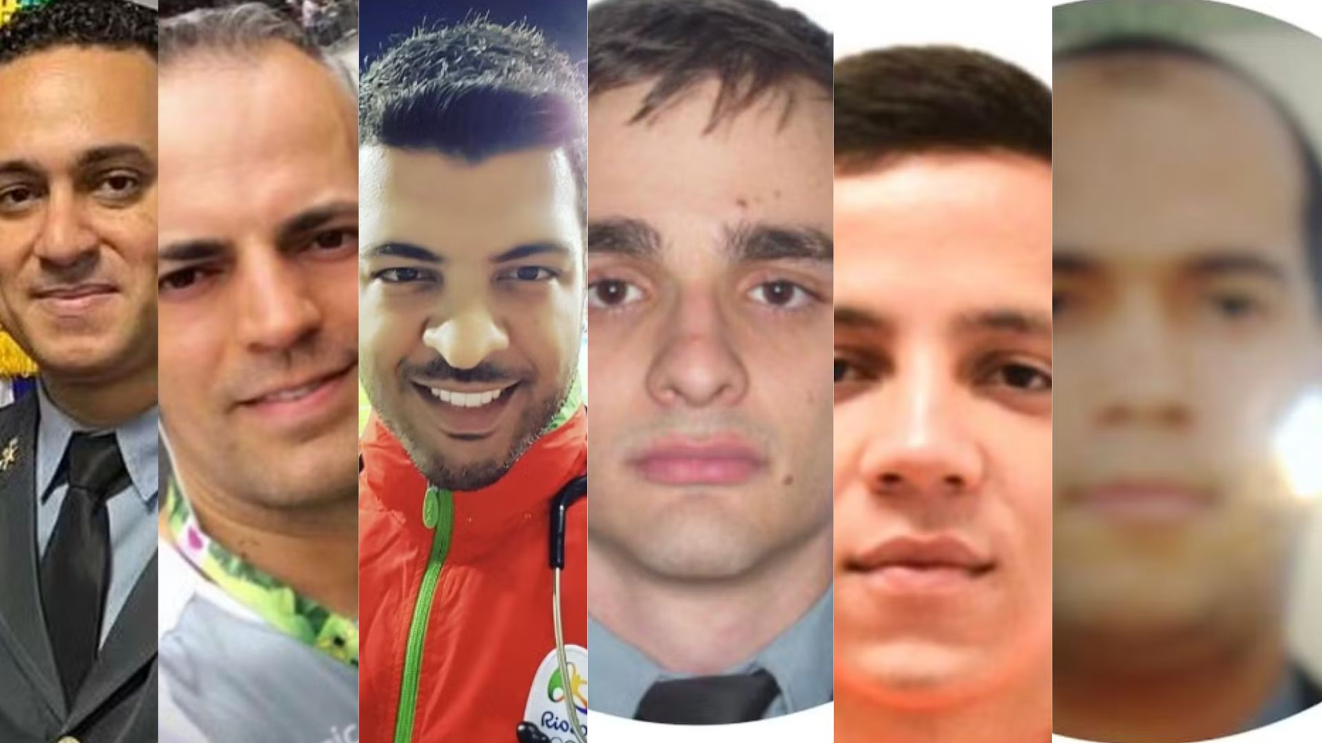 Veja quem são as vítimas da queda do helicóptero dos bombeiros que atendia acidente aéreo