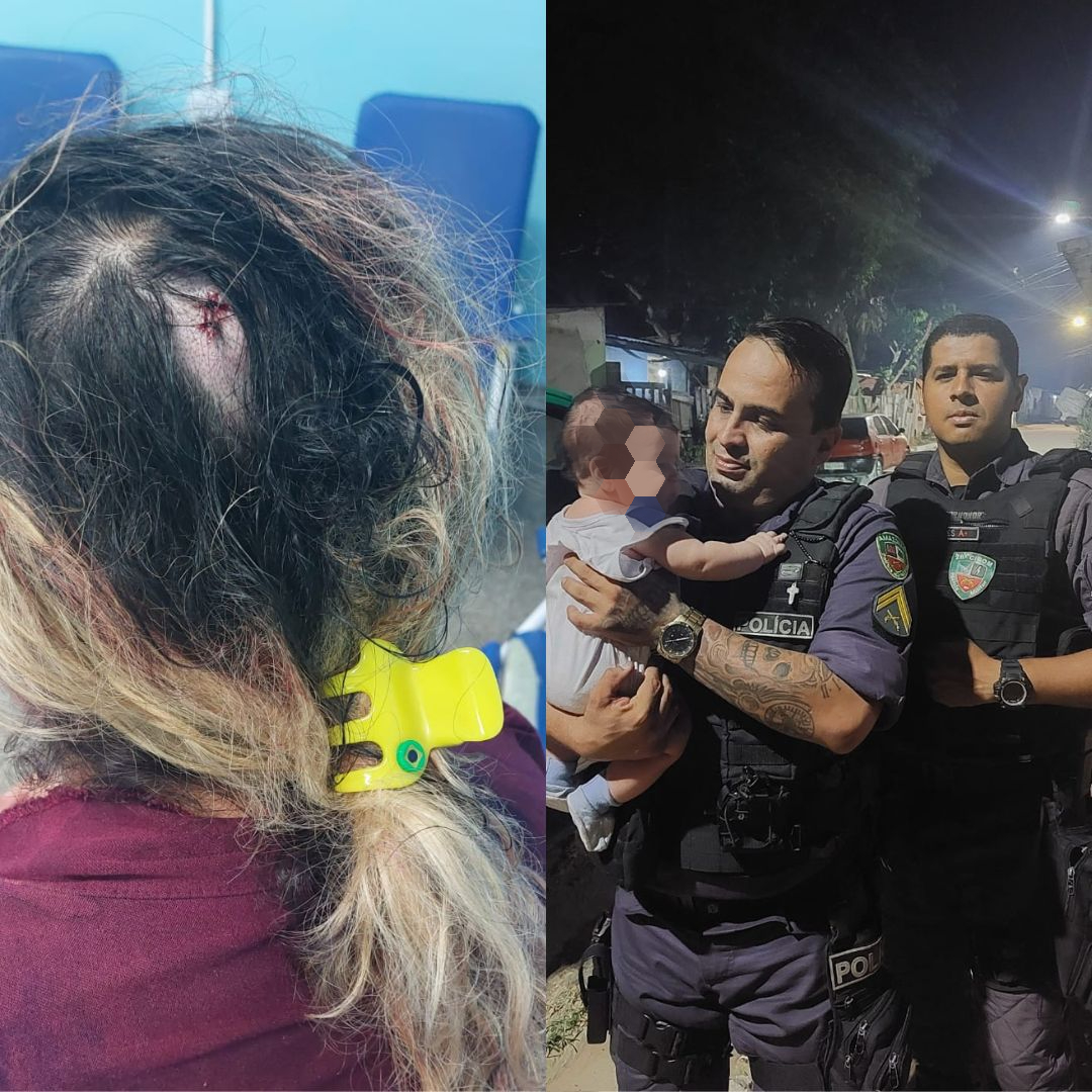 Após agredir a ex, homem sequestra e tentar matar filho de 2 meses por não aceitar separação em Manaus