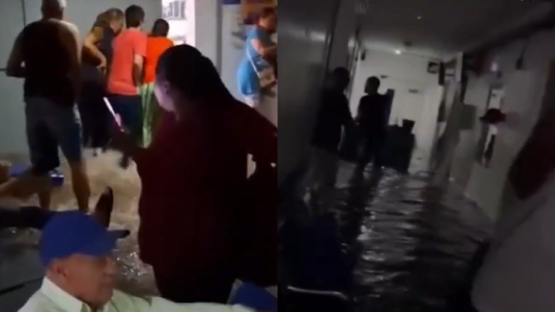 UBS é invadida por água durante chuva e pacientes ficam ilhados em SP