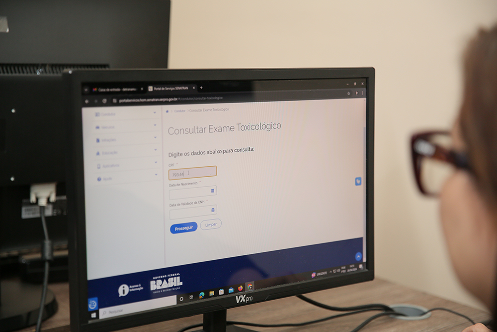 Site é disponibilizado para auxiliar condutores sobre exames toxicológicos 