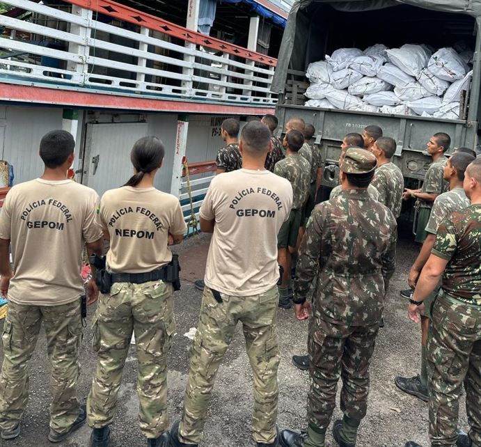 16 toneladas de pescado ilegal são apreendidos no Amazonas