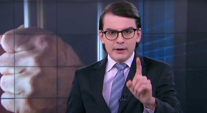 Dudu Camargo é punido por Silvio Santos e está prestes a ser demitido