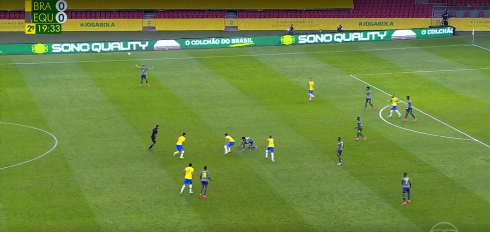 Brasil vence Equador por 2 a 0 pelas Eliminatórias Sul-Americanas