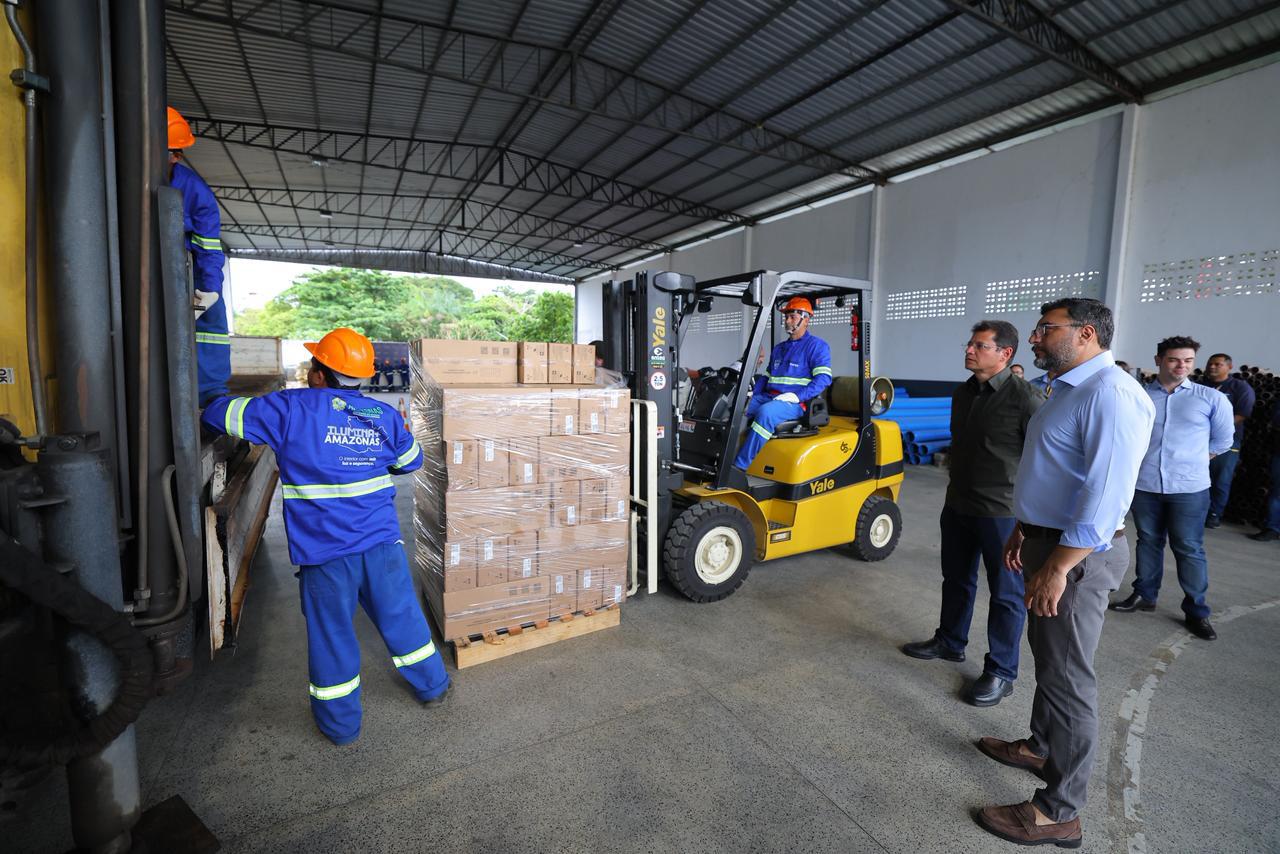 Governo acelera modernização da iluminação pública com LED em municípios do Amazonas