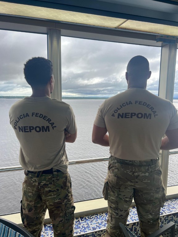 PF intensifica fiscalizações em portos do Amazonas durante chegada de cruzeiros