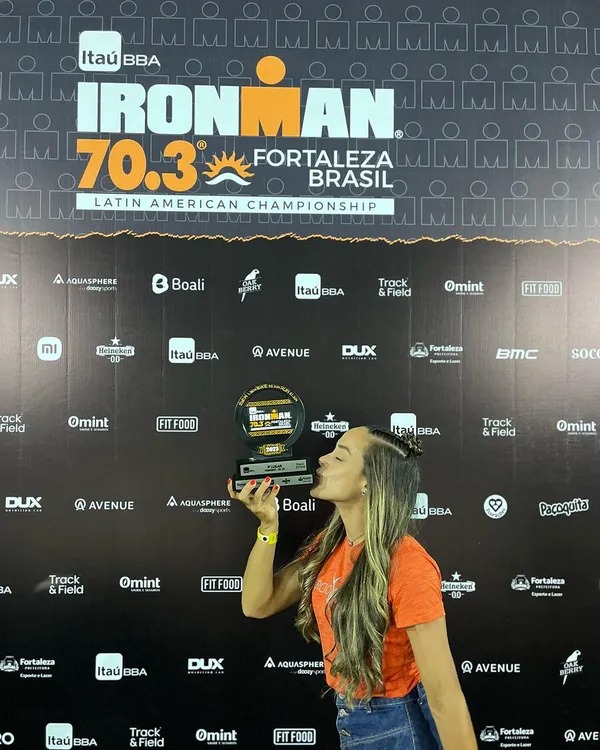 Amazonense Bianca Guedes vai disputar mundial de Triathlon Ironman na França