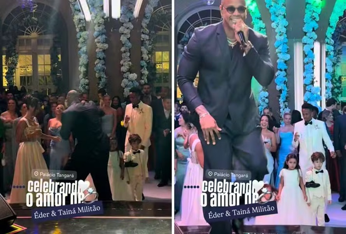 Tainá Castro e Éder Militão se casam em cerimônia luxuosa em São Paulo; veja detalhes