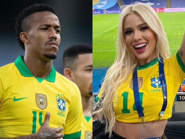  Éder Militão assume romance com influencer apontada como affair de Neymar