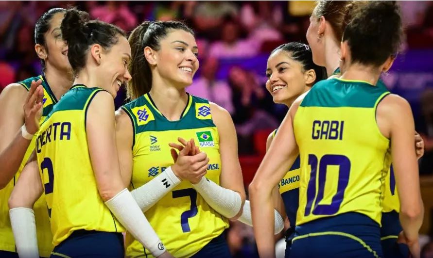 Brasil atropela Bulgária e se mantém invicta na Liga das Nações