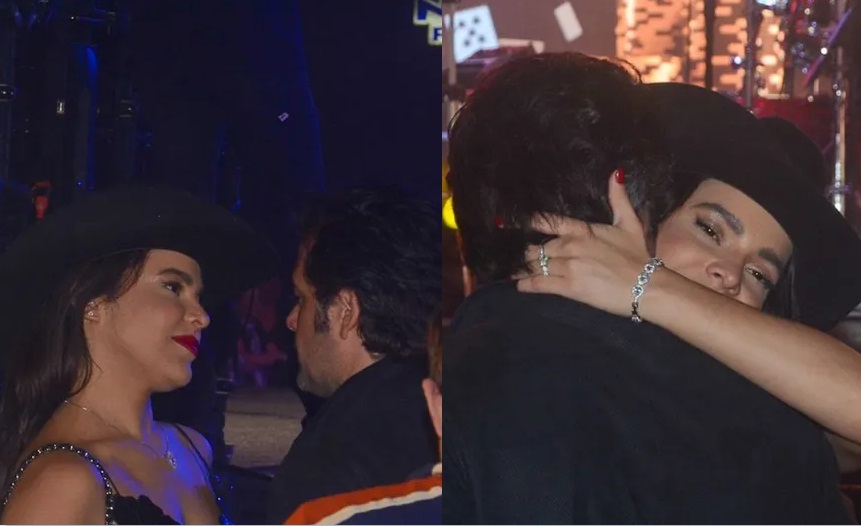 Ex de Marina Ruy Barbosa, Guilherme Mussi é clicado aos beijos com ex-BBB Emilly Araújo