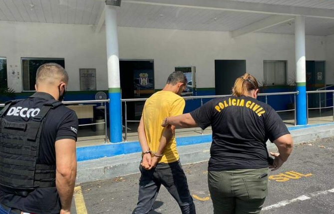 Empreiteiro é preso após desviar 80 toneladas de asfalto da prefeitura de Manaus