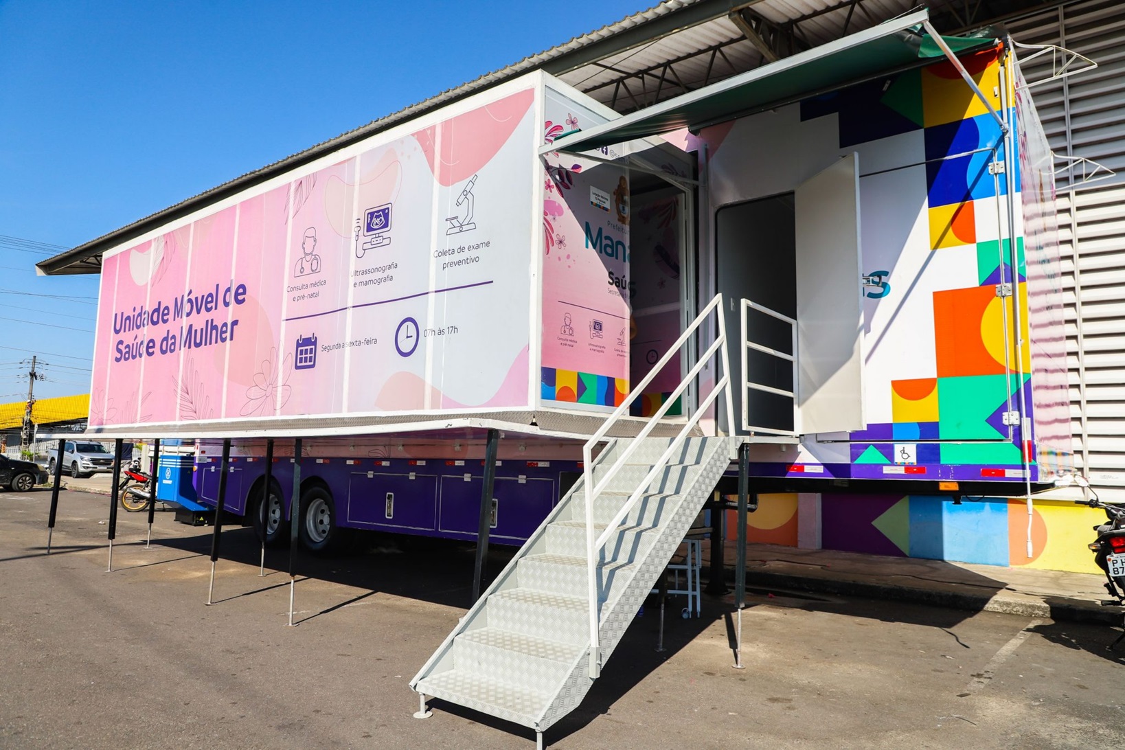 Unidades Móveis de Saúde da Mulher: confira os pontos de atendimento desta semana