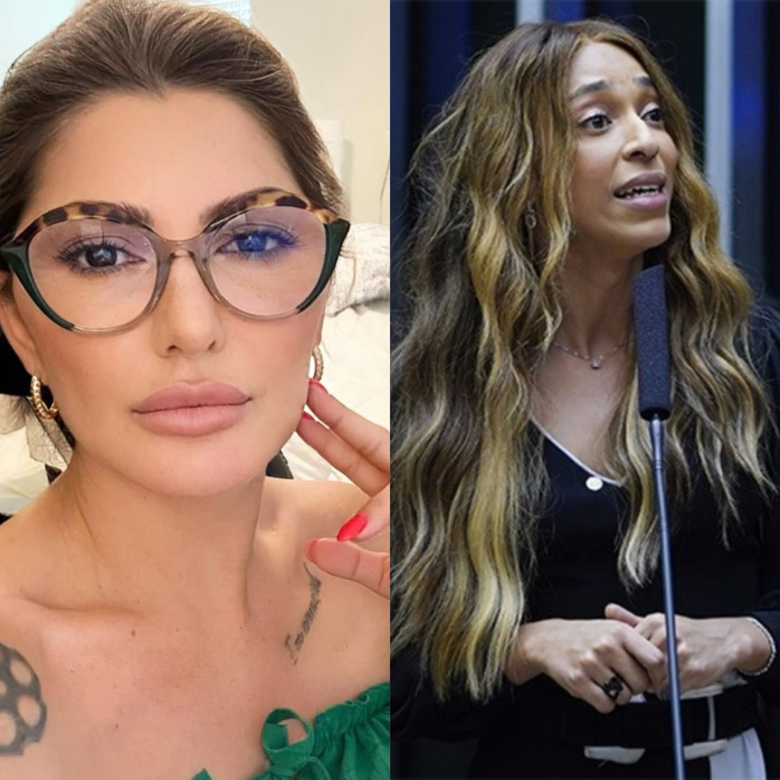 Deputada Erika Hilton processa Antonia Fontenelle por ofensas racistas