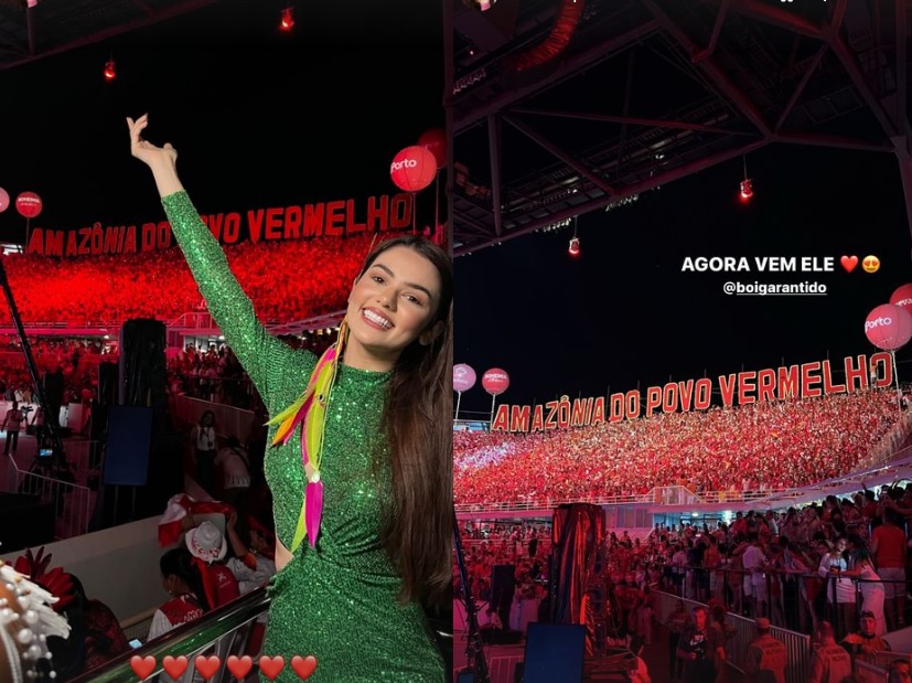 Garantido ou Caprichoso? Ex-bbb Eslovênia revela torcida no Festival de Parintins