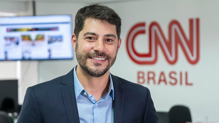 Evaristo Costa é dispensado da CNN Brasil após pouco mais de 1 ano no ar