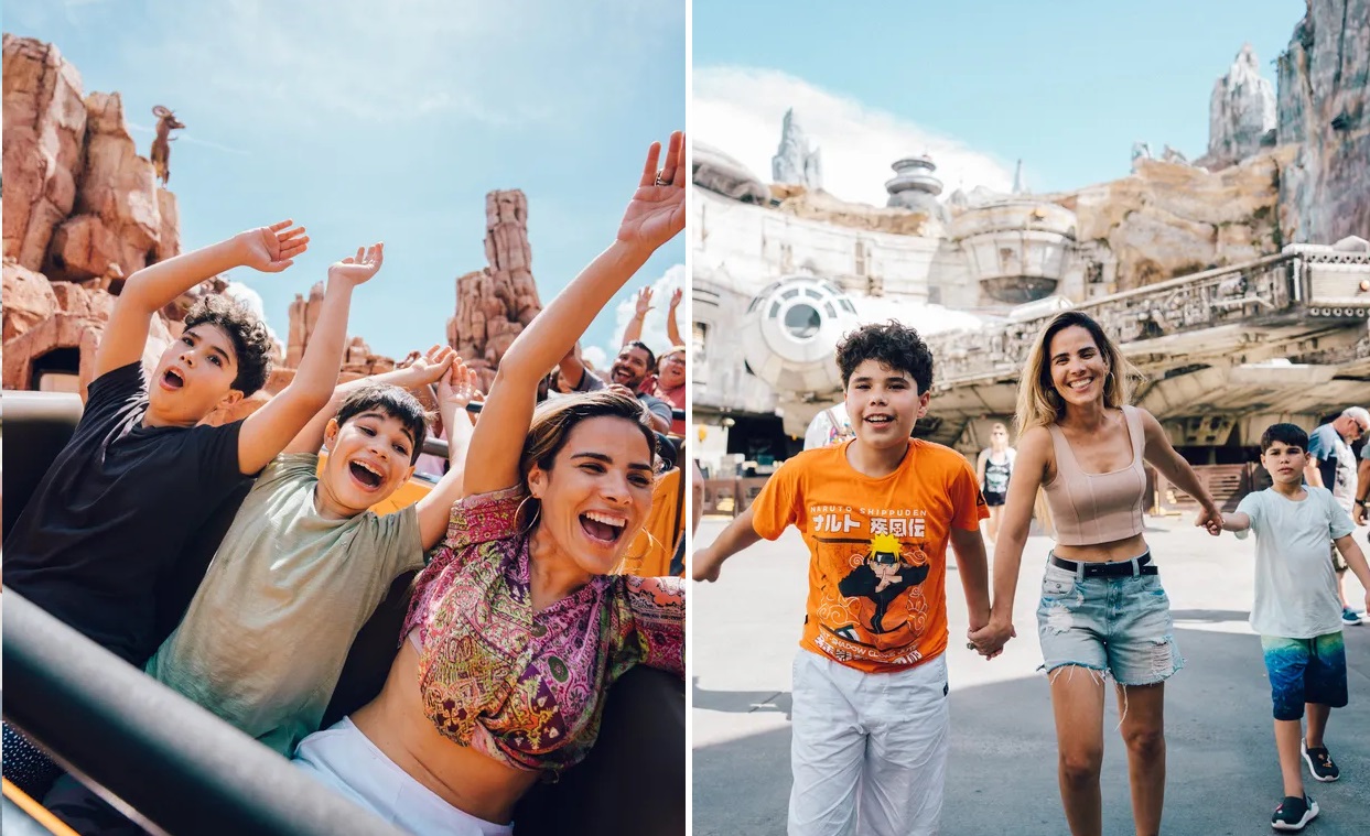 Wanessa curte férias com os filhos nos EUA após divórcio: ‘mais feliz e leve'