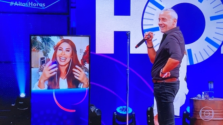 Alexandre Borges admite que deu cantada em Joelma no Altas Horas