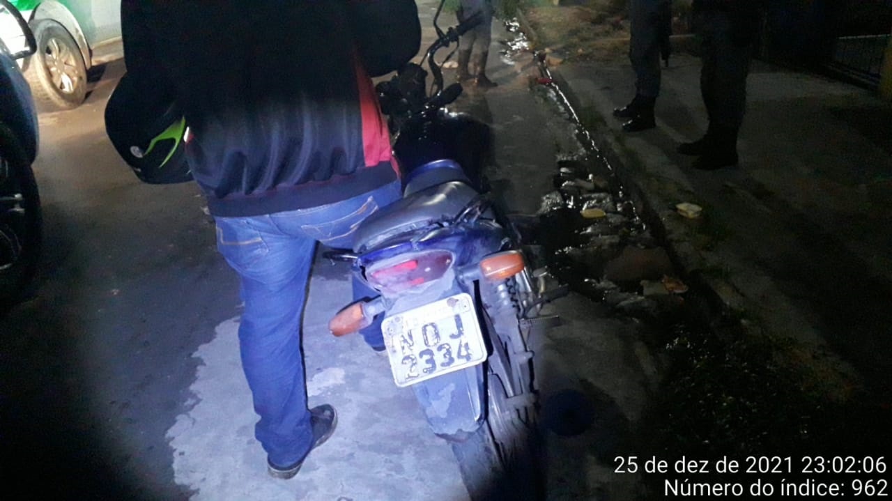 Moto é recuperada no Natal após ser roubada por criminosos armados em Manaus