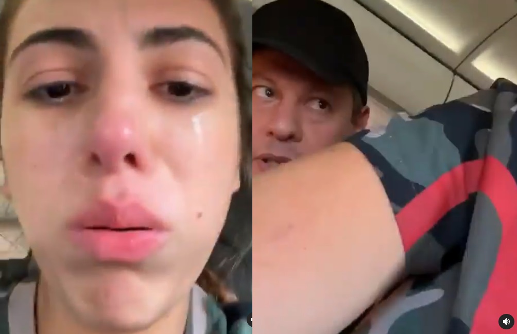 Pétala Barreiros posta vídeo chorando com hematoma ao lado de Marcos Araújo