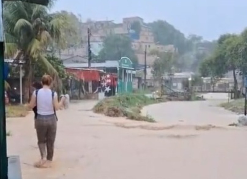 Defesa Civil registra 12 ocorrências por conta da forte chuva