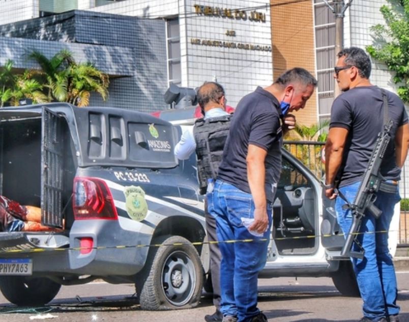 Suspeito de atacar viatura com presos no Fórum Henoch Reis é preso em Manaus