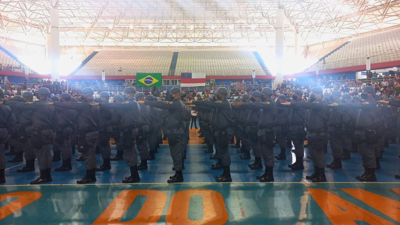 Polícia Militar do Amazonas forma 401 novos policias em Manaus