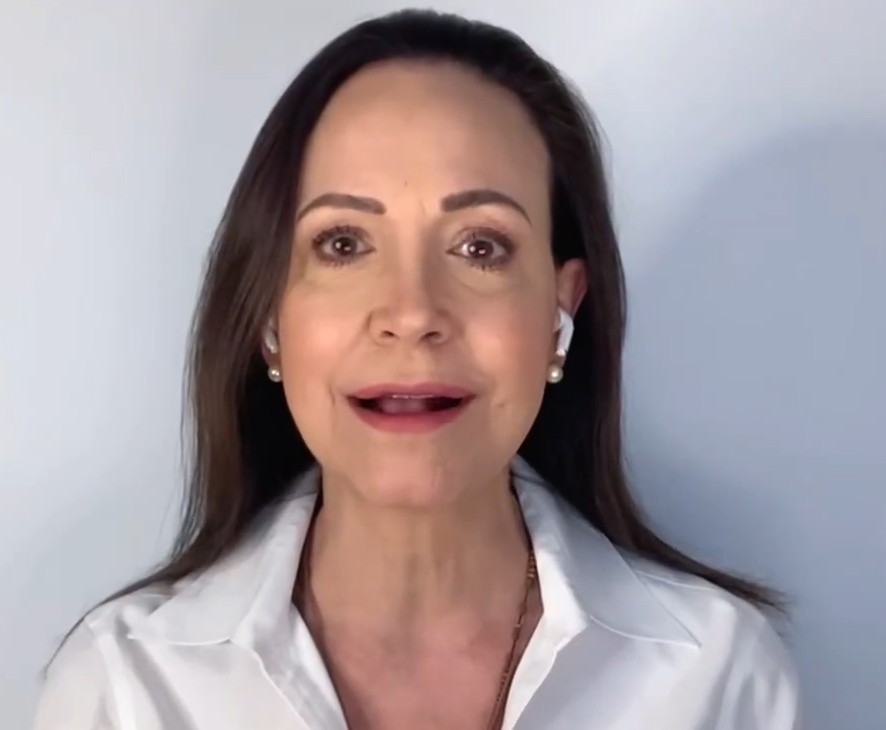 María Corina Machado afirma que Venezuela "já foi invadida"