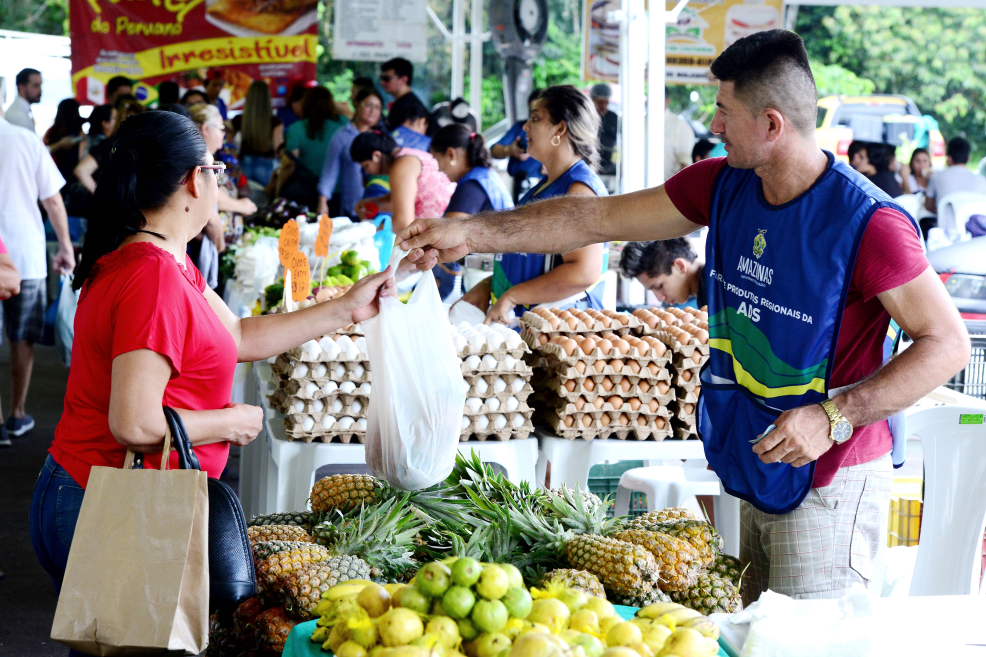 Nova Feira de Produtos Regionais e Agroecológicos é inaugurada nesta sexta em Manaus