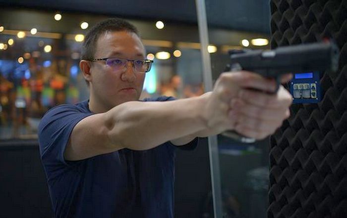 Felipe Wu é medalha de bronze no tiro esportivo no Pan 2023