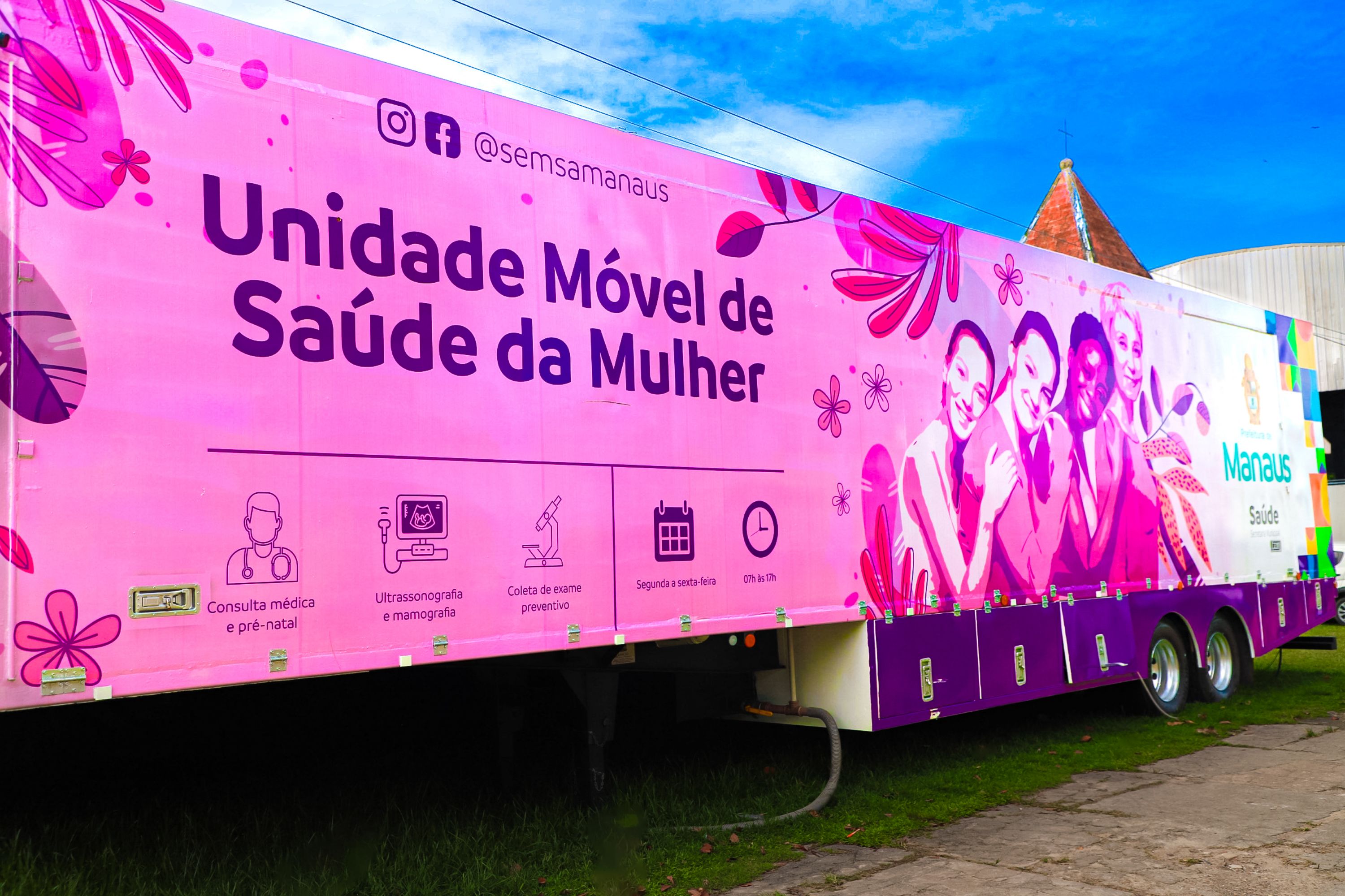 Unidades Móveis de Saúde da Mulher atendem em novos endereços na zona Norte e Sul 