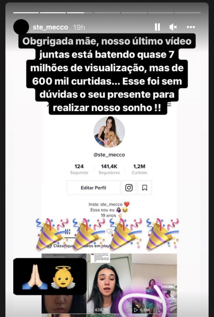 TikToker viraliza ao gravar dancinha ao lado de mãe no leito de morte