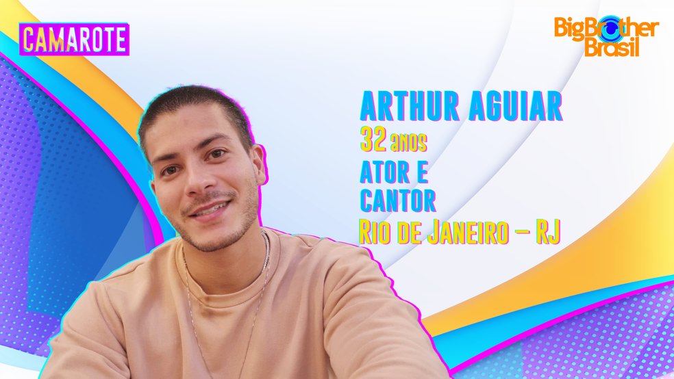 Veio aí! Arthur Aguiar é o 1º do grupo Camarote anunciado do BBB 22 