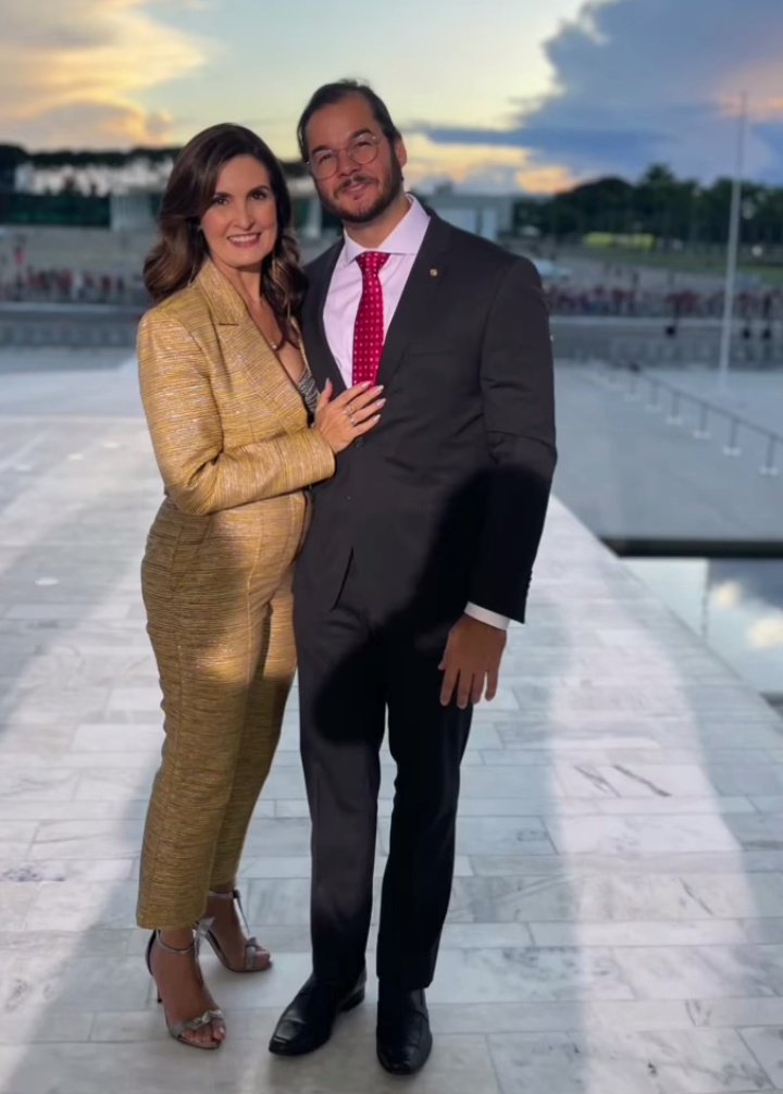 Saiba porque Fátima Bernardes estava na posse de Lula