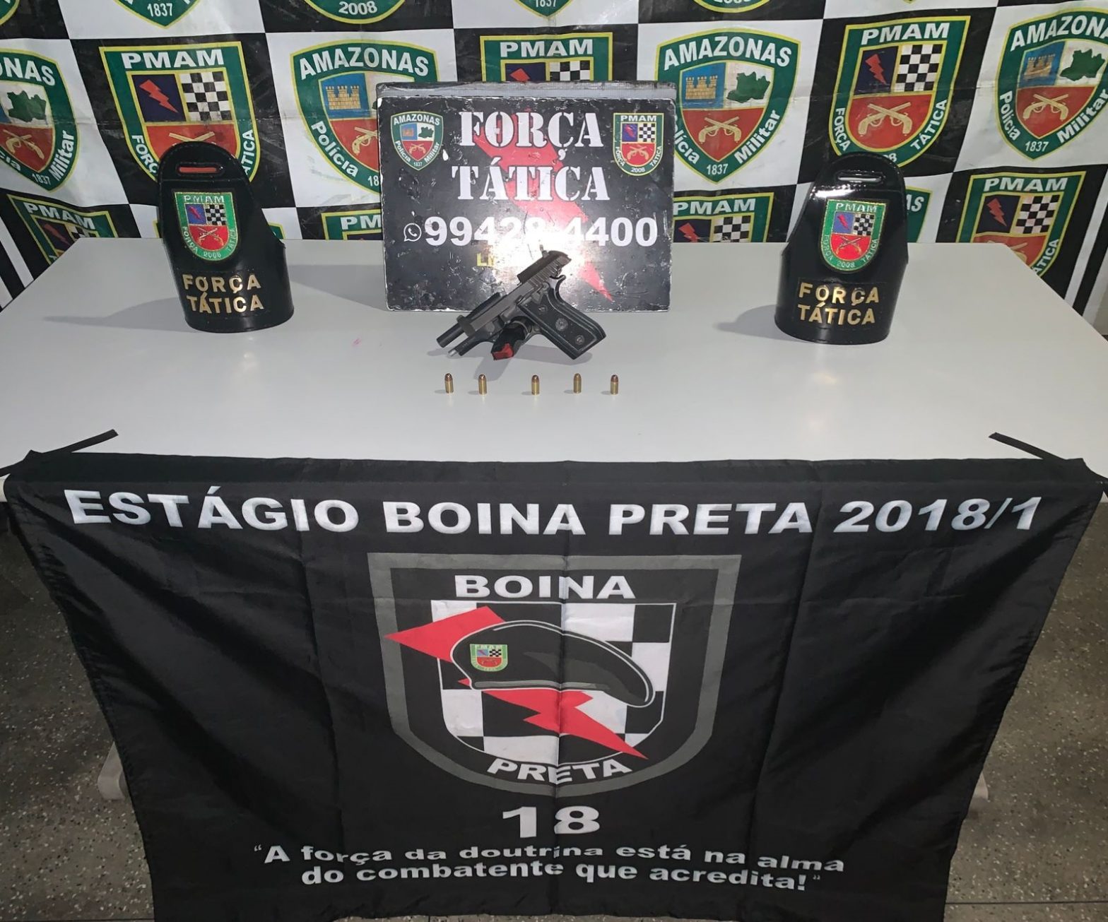 Polícia prende 13 pessoas com armas e drogas durante ações no Amazonas