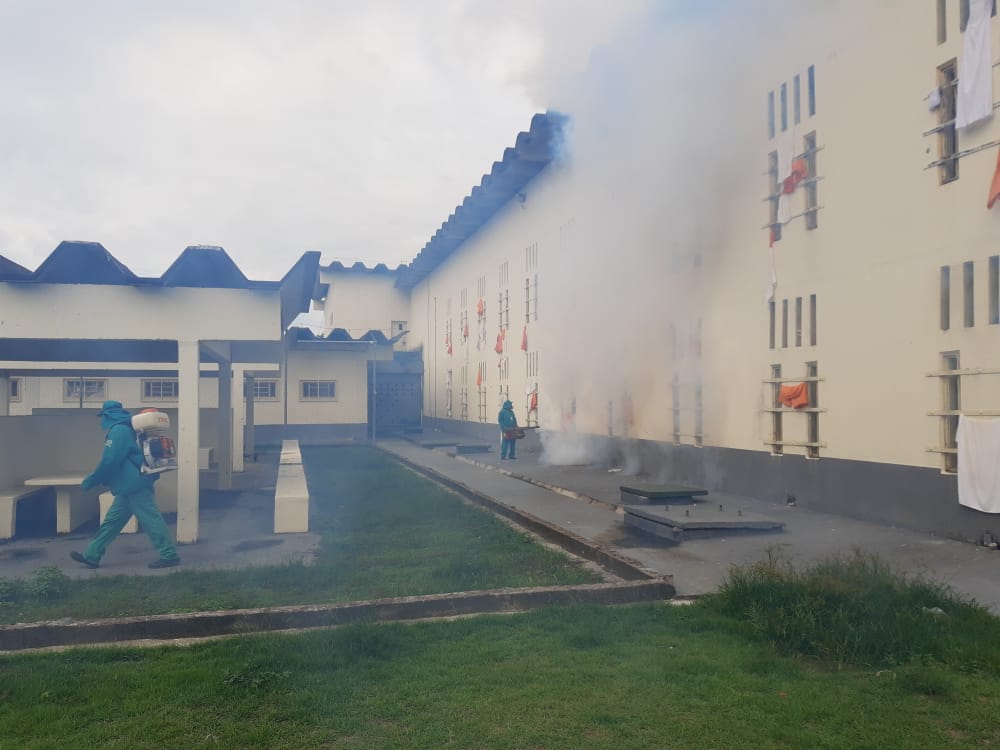 FVS realiza ação para combater dengue, malária, zika e chikungunya em penitenciárias de Manaus