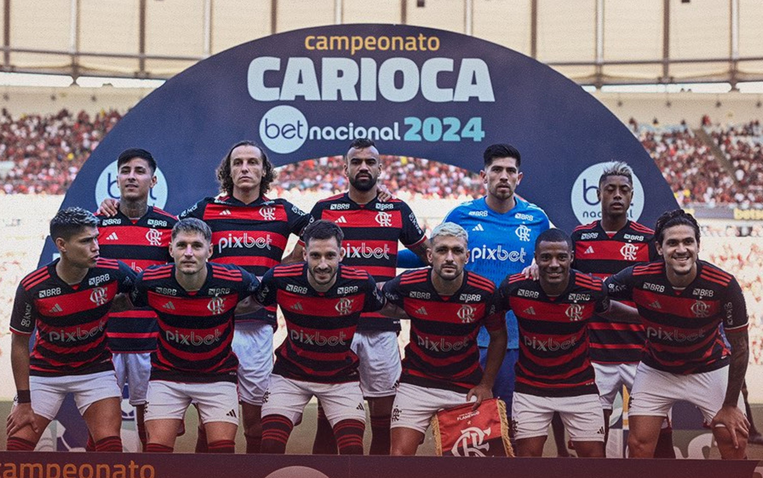 Flamengo vence Madureira por 3 a 0 e conquista Taça Guanabara 2024