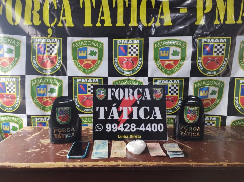 Criminoso que vendia drogas em esquema delivery é preso no Amazonas