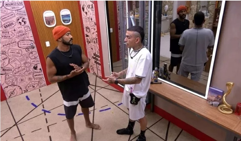 Alface e Guimê 'racham' aliança após jogo da discórdia