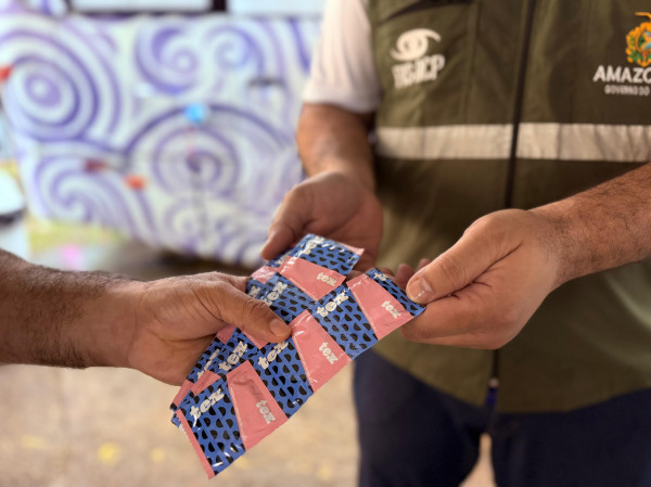 FVS aposta em preservativos texturizados para intensificar prevenção de ISTs