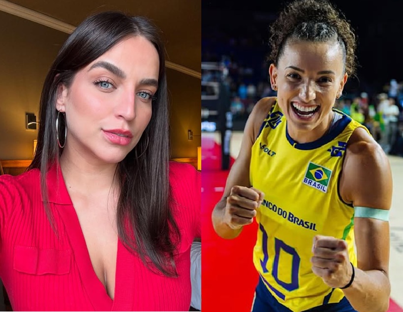 Bruna Unzueta vive romance com Gabi Guimarães, da Seleção de vôlei 